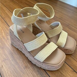 BRAND NEW! Torrid size 8.5 platform sandals!